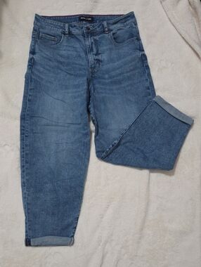 Nautica Women's Cropped Jeans in Medium Blue